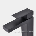 Solid Brass Electroplating Black Basin Faucet